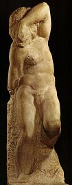 Michelangelo,_schiavo_giovane - Wikipedia
