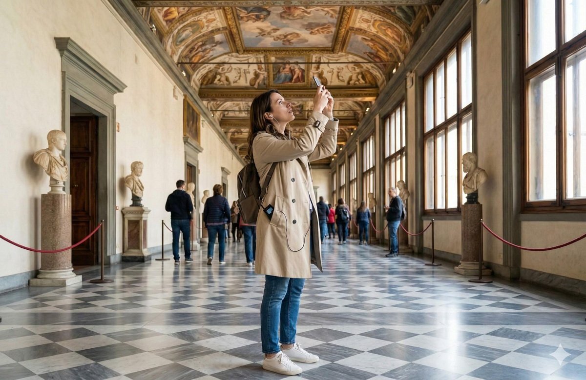 フィレンツェの見どころ：アカデミア美術館とウフィツィ美術館見学