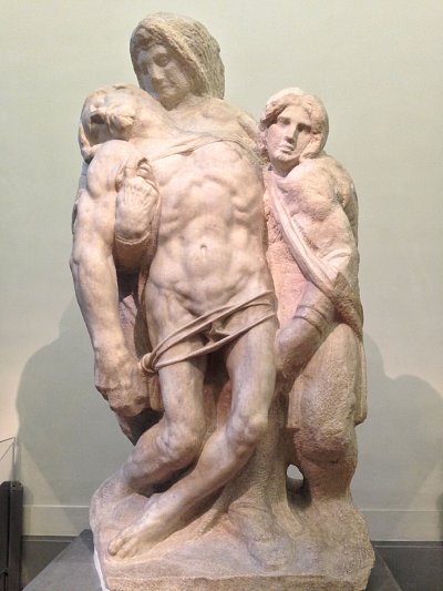 Sculpture at Accademia Gallery Florence