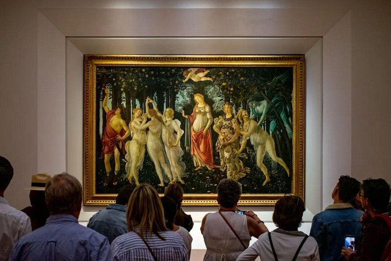 Florencia: visita en grupo reducido a la Galería Uffizi y la Academia