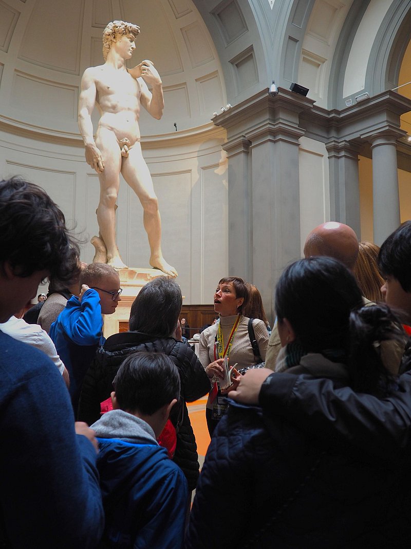 Florence: Accademia Ticket & Audio Guided Tour with Host